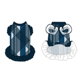 The Graphic Edit - Blue Note - La Petite Shimmy Dress